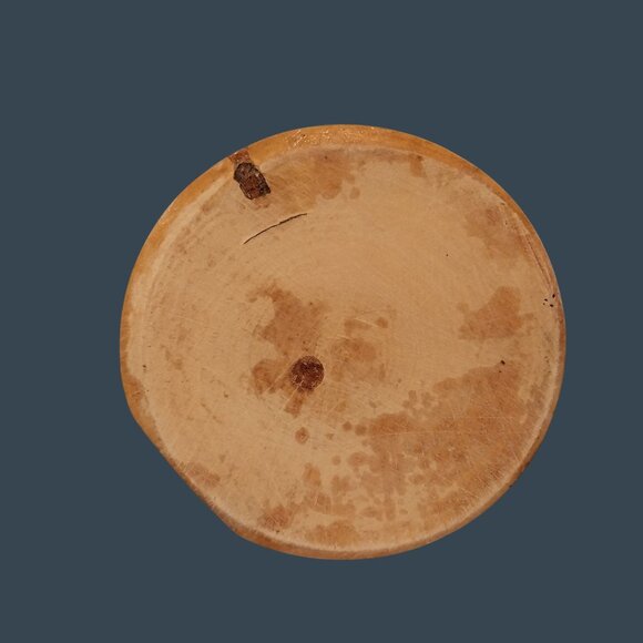 Primitive Wood Mold Or Press Hinged Box - Picture 7 of 8